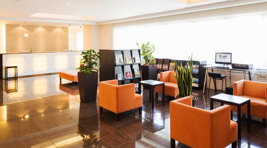 Lobby, Front desk