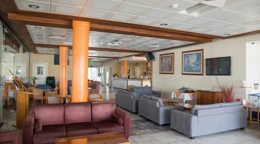 Lobby at the Alpha Panareti's Royal Coral Bay Resort