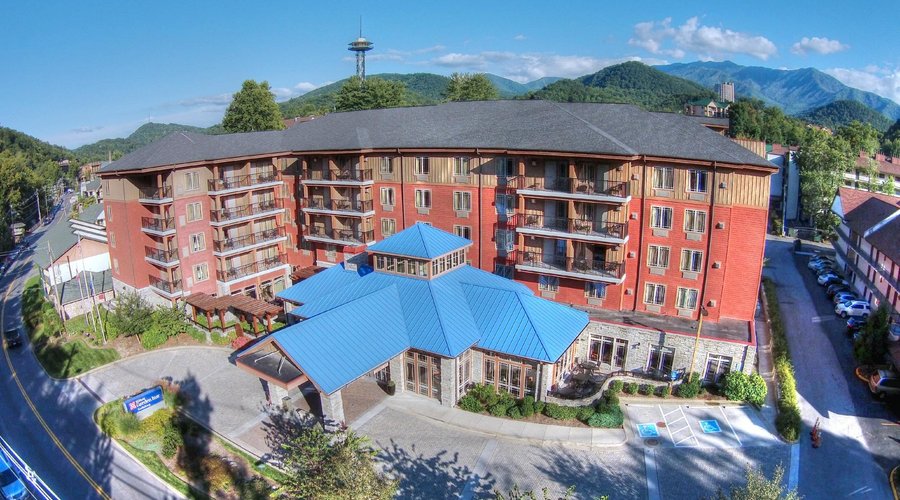 Aerial View of Hotel
