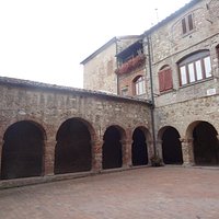 The cloister of the former S. Francesco Monastery