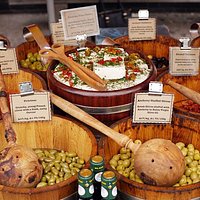 Olives from the Olive Bar