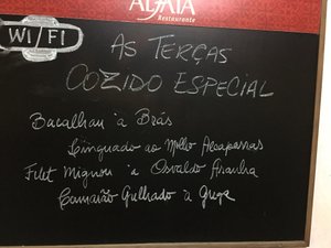 Cardápio