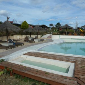 vista de la pileta exterior