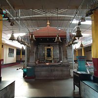 Beautiful view of the temple from the entrance.