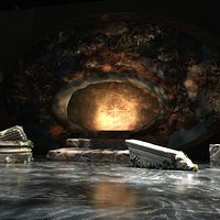 Interior - the set of Don Juan