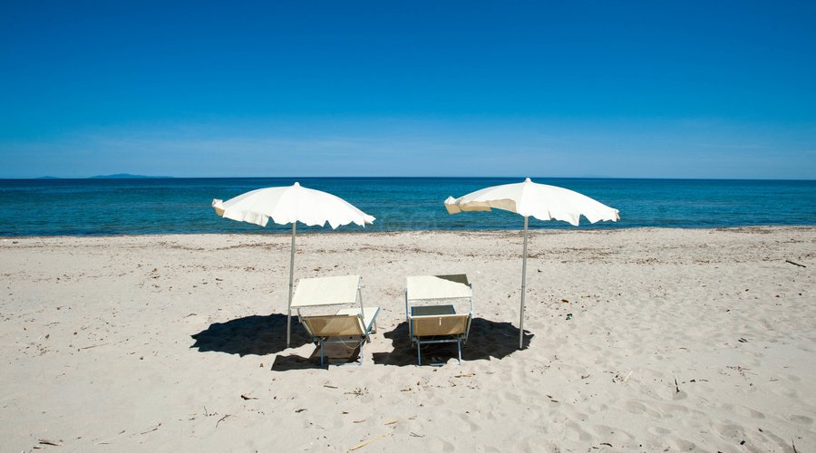 Beach at the Hotel Club del Golfo
