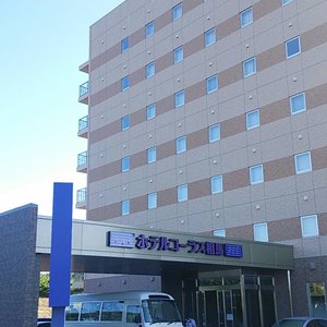 ホテルの正面玄関