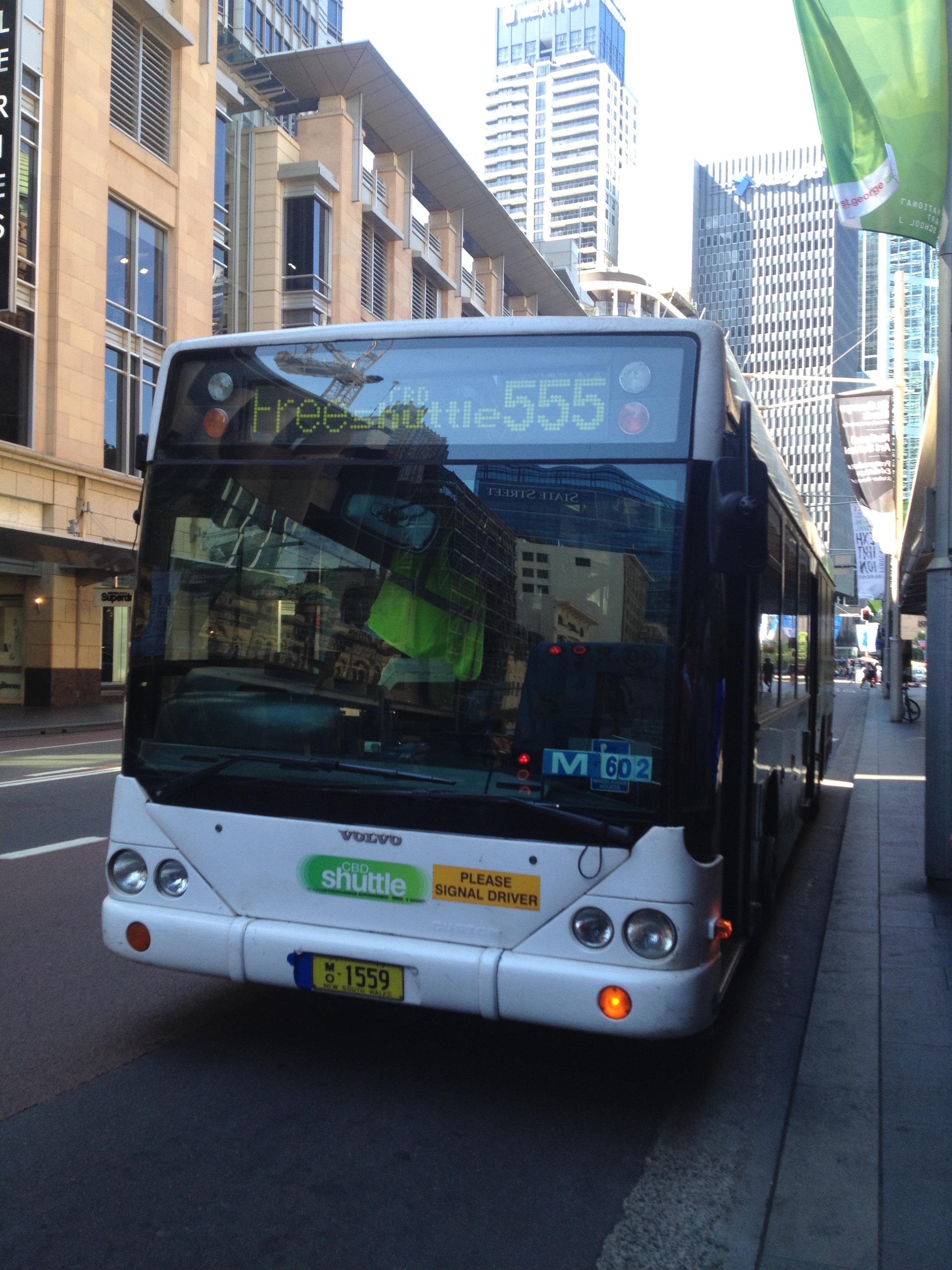 Bus balmain discount to surry hills