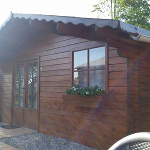 Hot tub, sauna, huisje