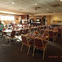 Lucky 7's Restaurant seating area (partial view).