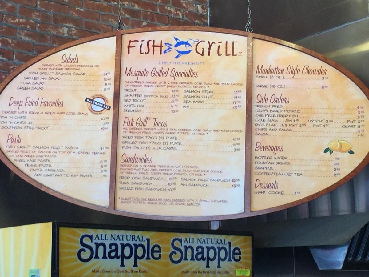 FISH GRILL, Los Angeles - 9618 W Pico Blvd - Updated 2024 Restaurant ...