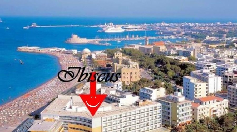 Hotel Ibiscus Rhodos stad