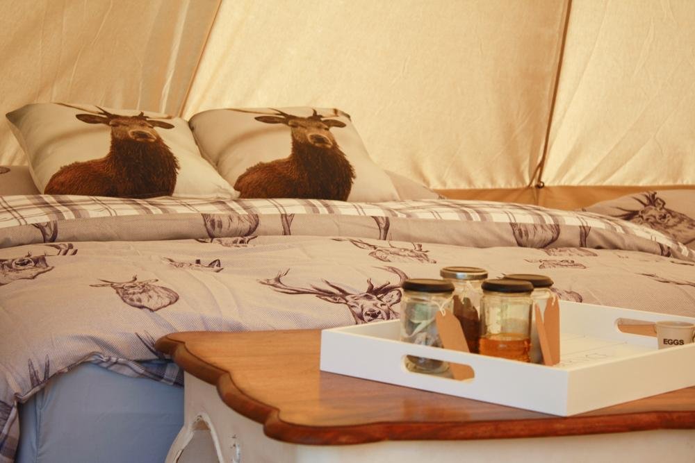 Glamping bedding hotsell