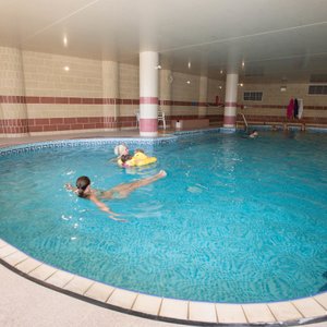 The Indoor Pool at the Riviera Hotel