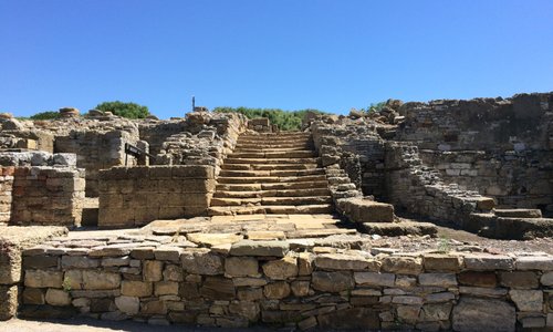 Stairs to the forum