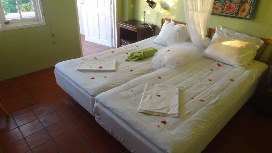Room, nice and clean.