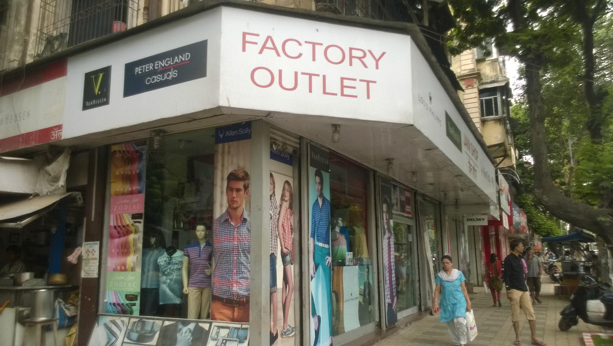 Samsonite factory outlet parel shop