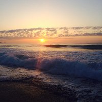 朝の平砂浦