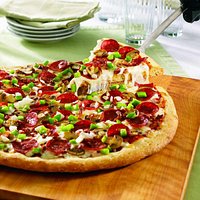 Our #1 Customer Favourite! Deluxe, Traditional Pizza