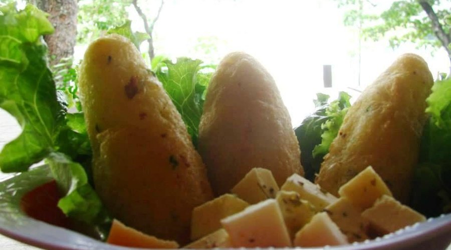 Famoso Bolinho de Mandioca