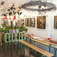 A view inside the gallery.