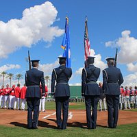 Opening Day pregame ceremony