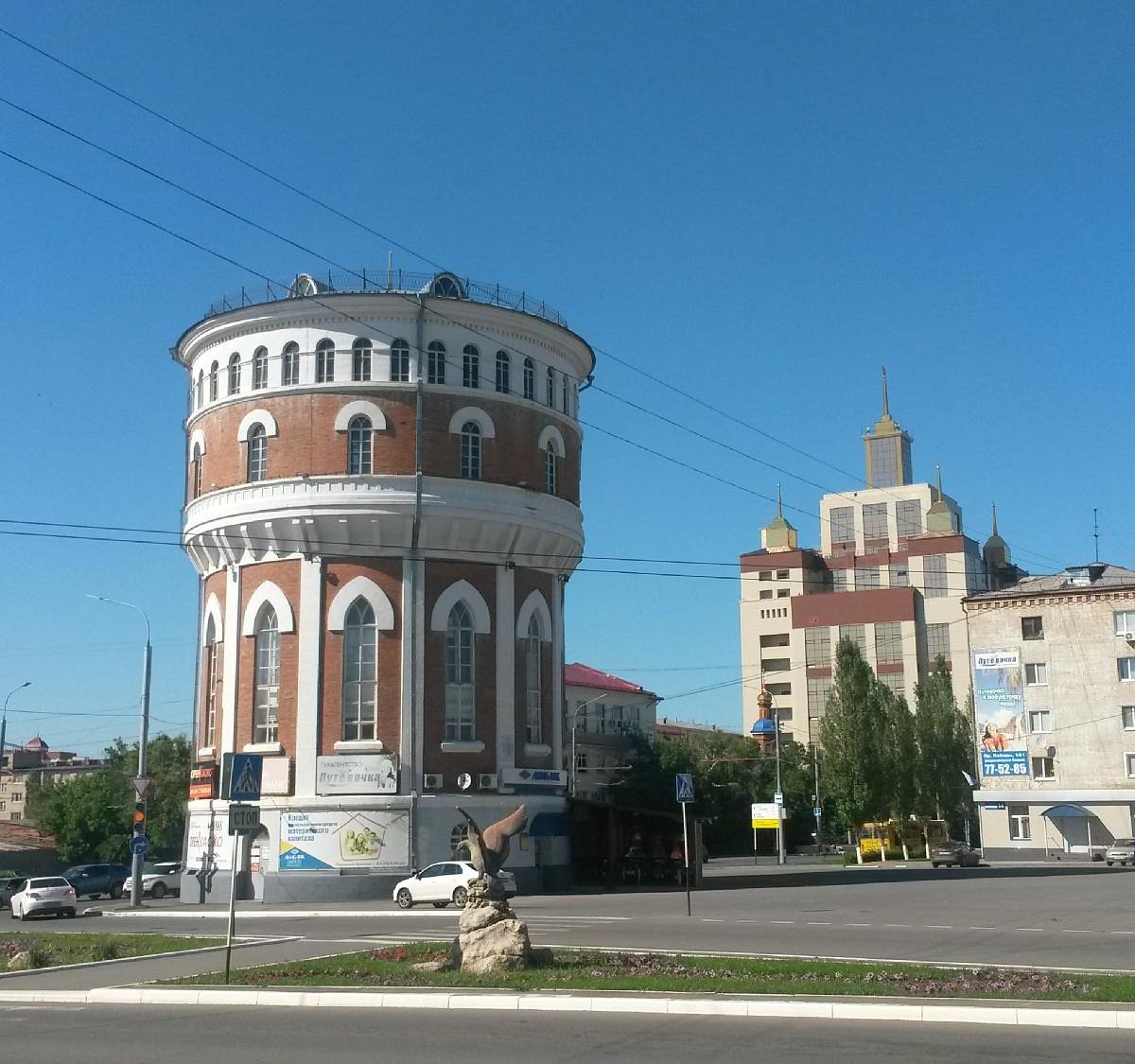 Водонапорная башня в челябинске