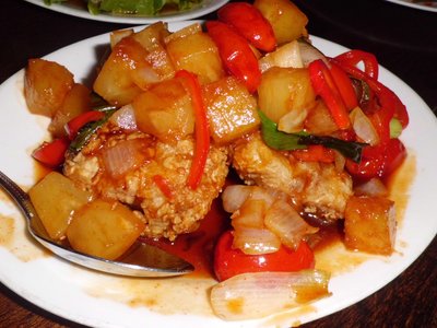 Ikan dory sweet sour