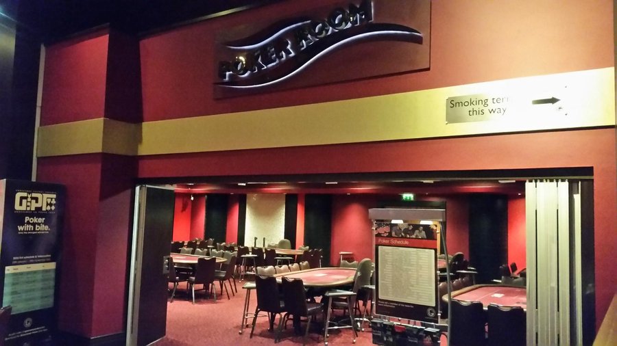 Daily poker tournaments and cash games.