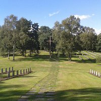 View from Friedhof building