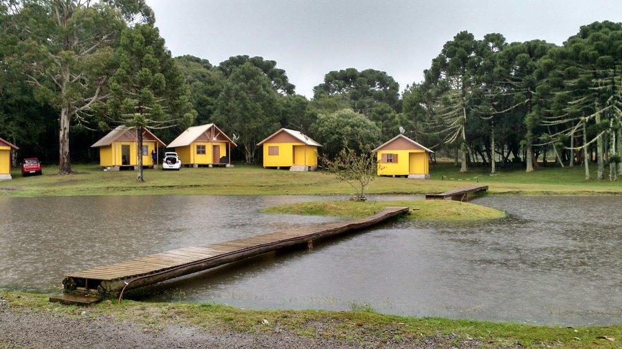 Cabanas da parte rural