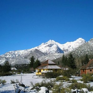 Vista de Lodge y Cabañas