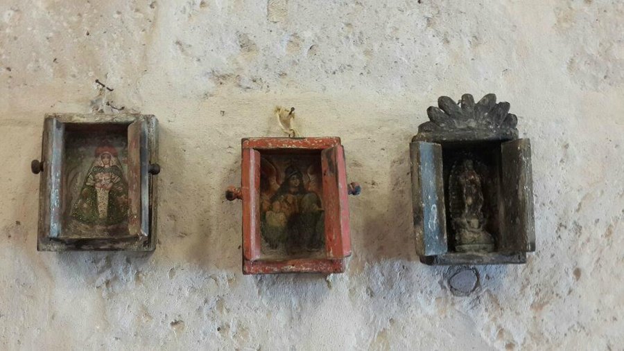 Retablos antiguos, colección de La Benita de los Claustros.