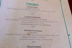 Cardápio