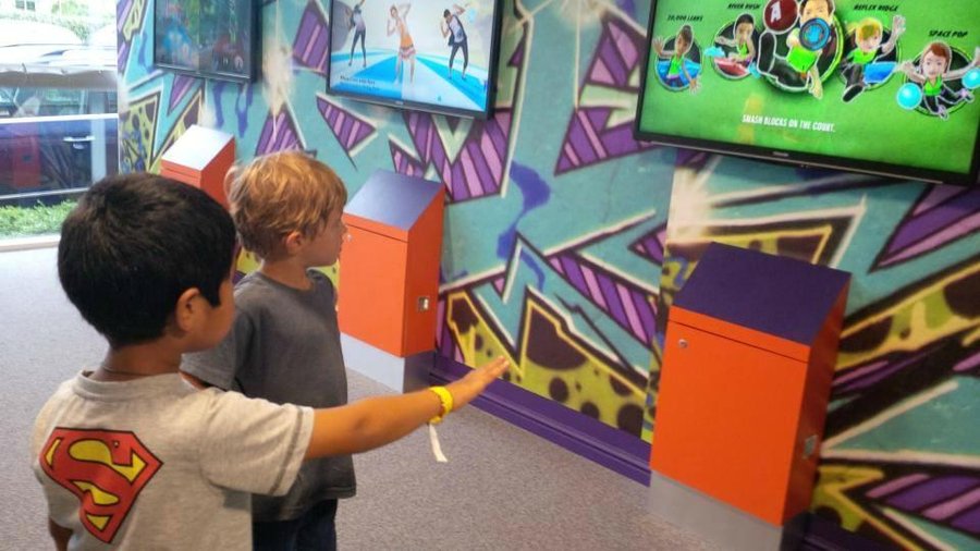 Xbox Kinnect screens