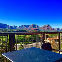 View from outdoor tables