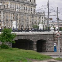 Общий вид на путепровод