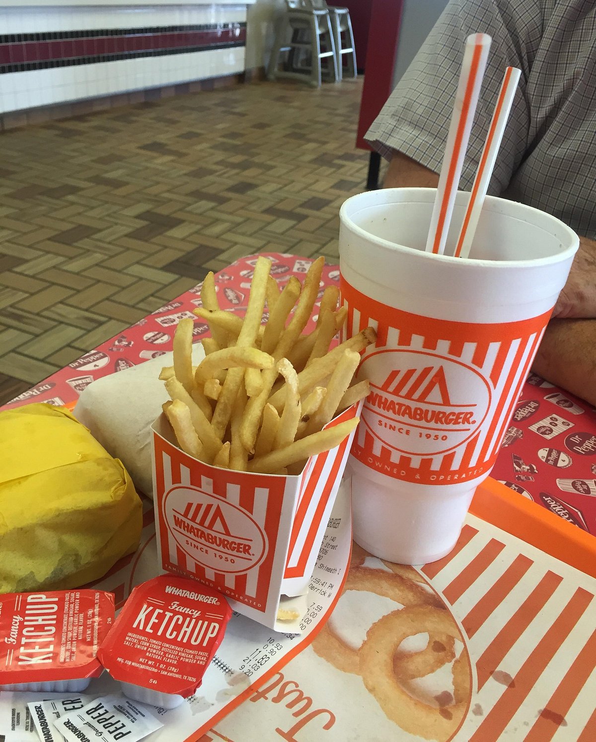 DOUBLE JACK COMBO with CURLY FRIES - Picture of Jack in the Box, La Marque  - Tripadvisor