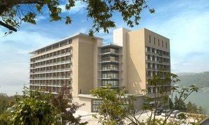 Fleur de Chine Hotel Sun Moon Lake in Yuchi, image may contain: Condo, City, Hotel, Urban