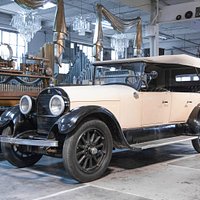 1924 Cadillac one of 75 preserved classic automobiles.