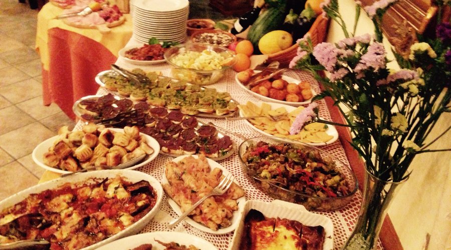 Buffet serata siciliana