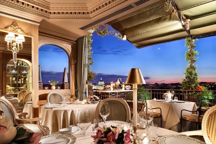 hotel splendide royal roma ristorante