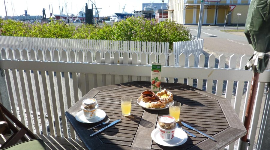 Breakfast on the terrace