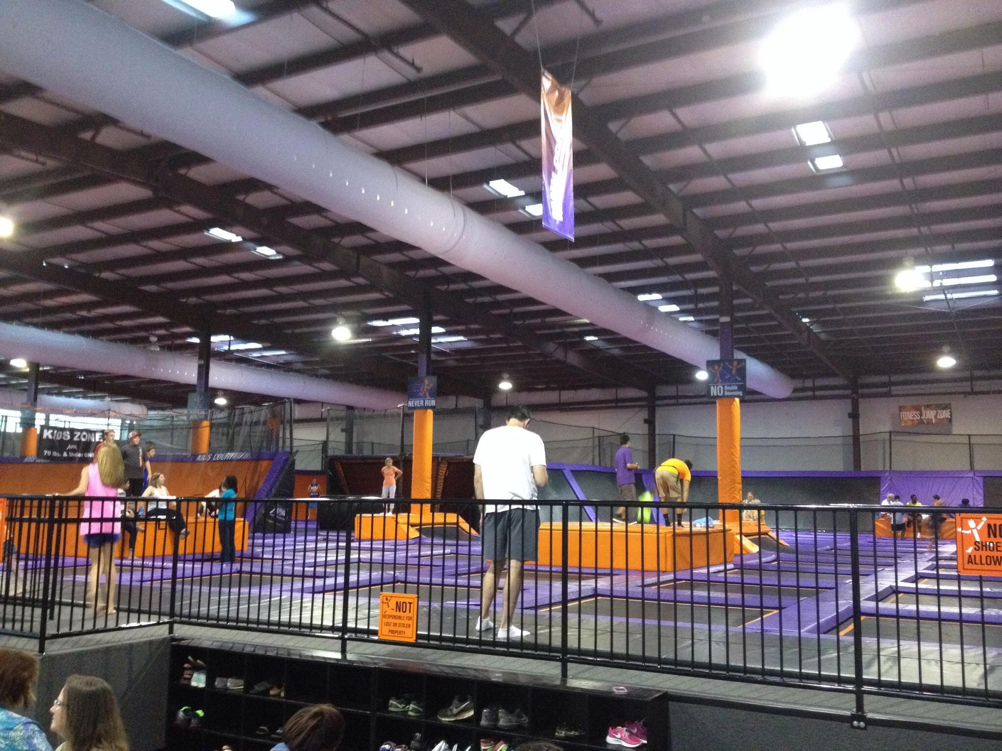 Third realm trampoline clearance park