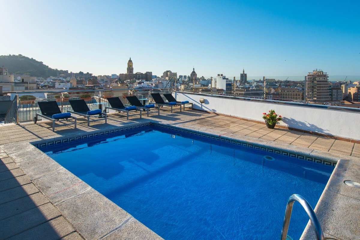 Salles hotel Malaga Centro Pool Pictures & Reviews - Tripadvisor