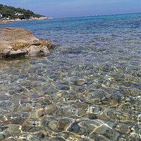crystal clear waters