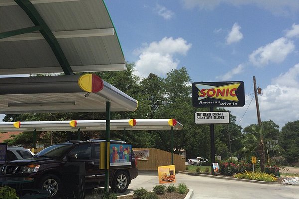 Menu at Sonic Drive-In fast food, Laurel, MS-15
