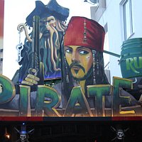 Davy Jones and Captain Jack Sparrow