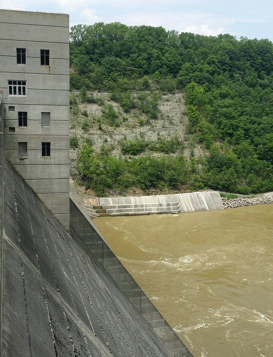 Плотина / dam (2021). Morris dam.