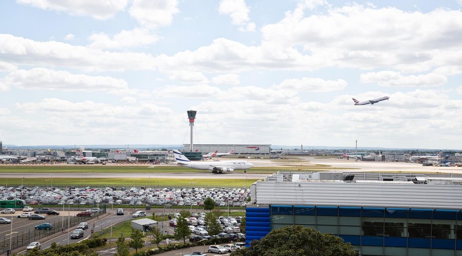 A stone's throw from Heathrow Airport